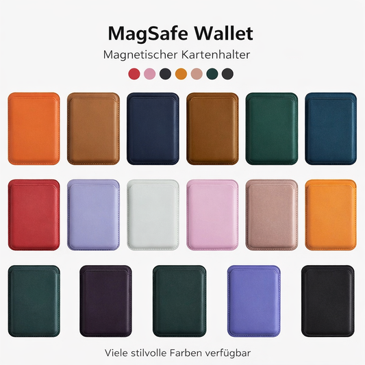 Sorux LuxWallet | MagSafe Leder Karten/Geldhülle